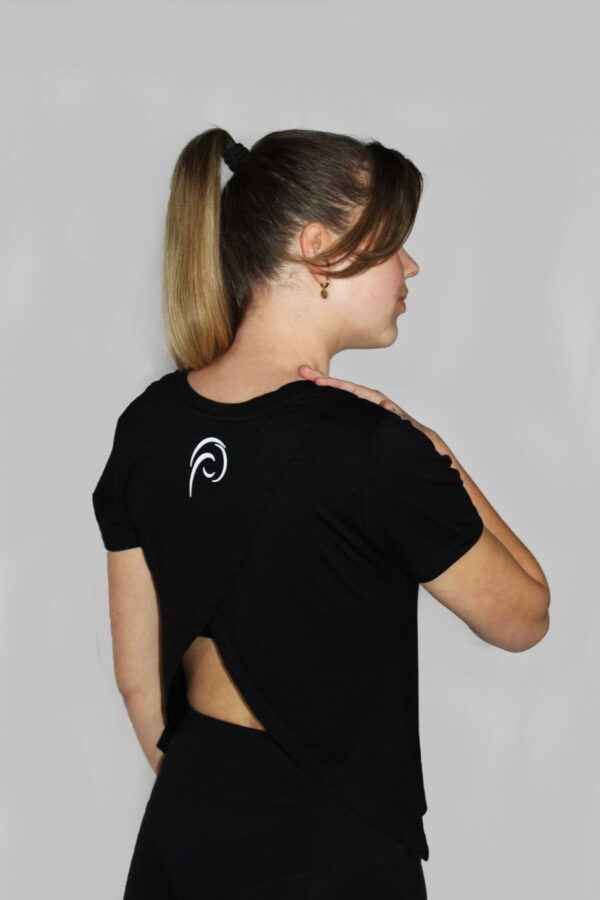 Sport t-shirt BAMBOO BLACK T-SHIRT