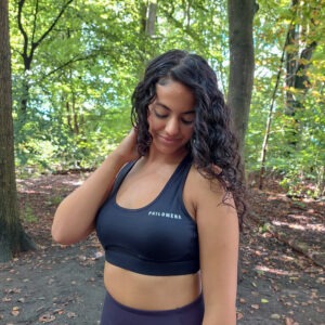 Black Comfy Sports Bra